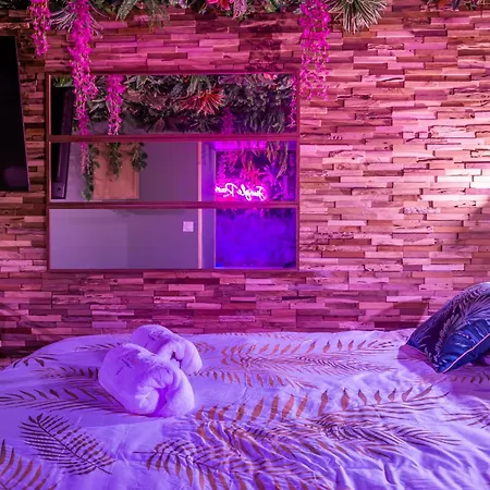 Jungle Room Ou Dark Desir Room- 2 Love Rooms, 2 Experiences, A Vous De Choisir !