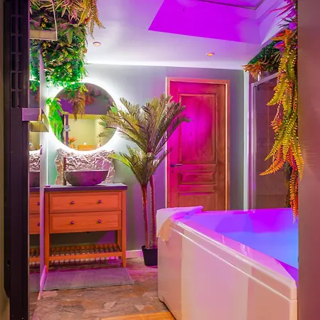 Jungle Room Ou Dark Desir Room- 2 Love Rooms, 2 Experiences, A Vous De Choisir ! Apartament La Flèche